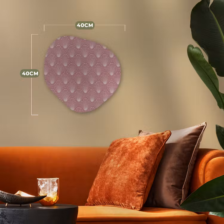 Organisch schilderij - Forex - Trendy - Patroon - Roze — 4