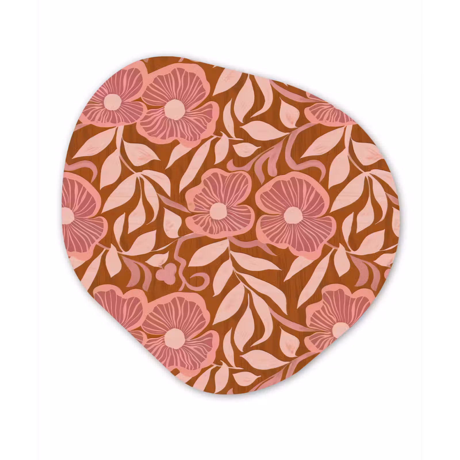 Organisch schilderij - Forex - Sfeer - Bloemen - Roze — 1