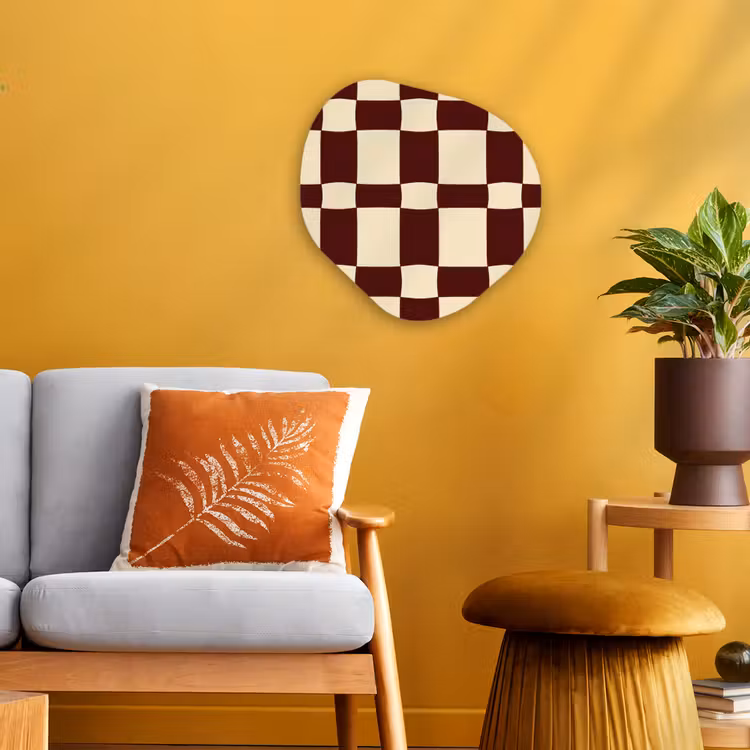 Organisch schilderij - Forex - Retro - Patroon - Bruin — 3
