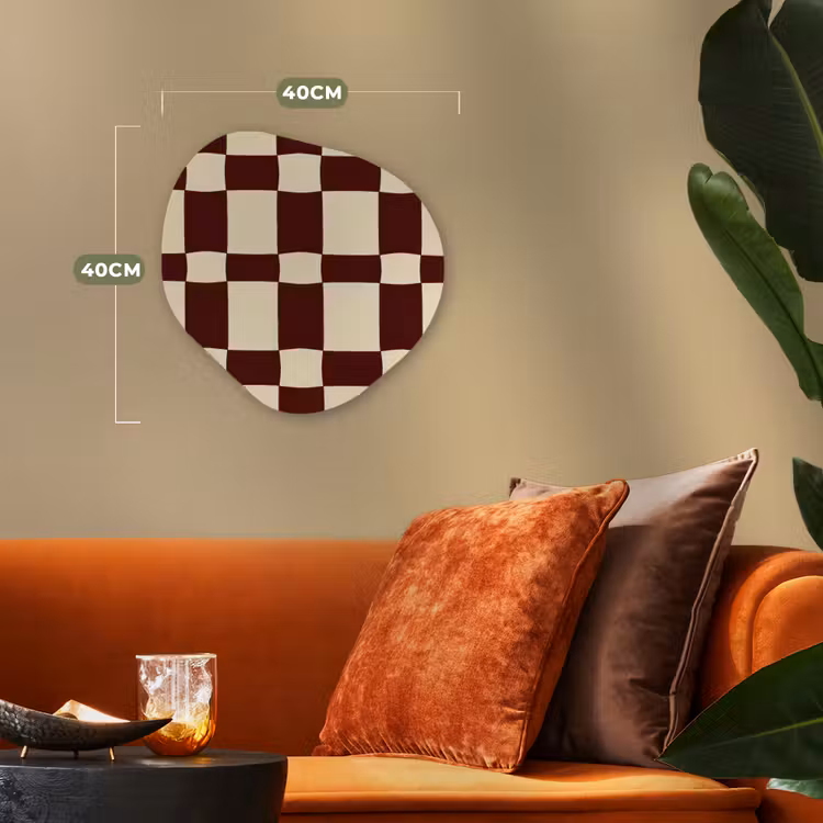 Organisch schilderij - Forex - Retro - Patroon - Bruin — 4