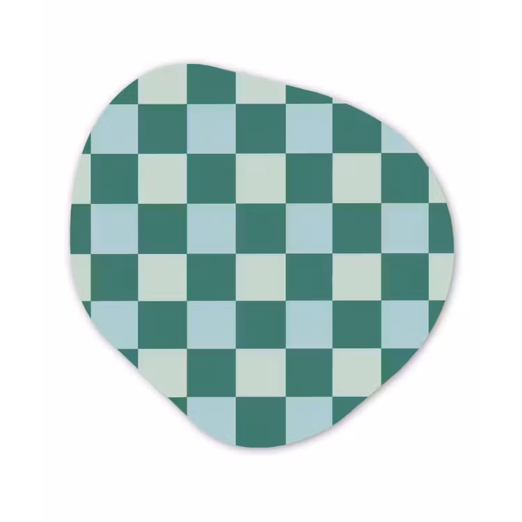 Organisch schilderij - Forex - Schaak - Klassiek - Groen — 1