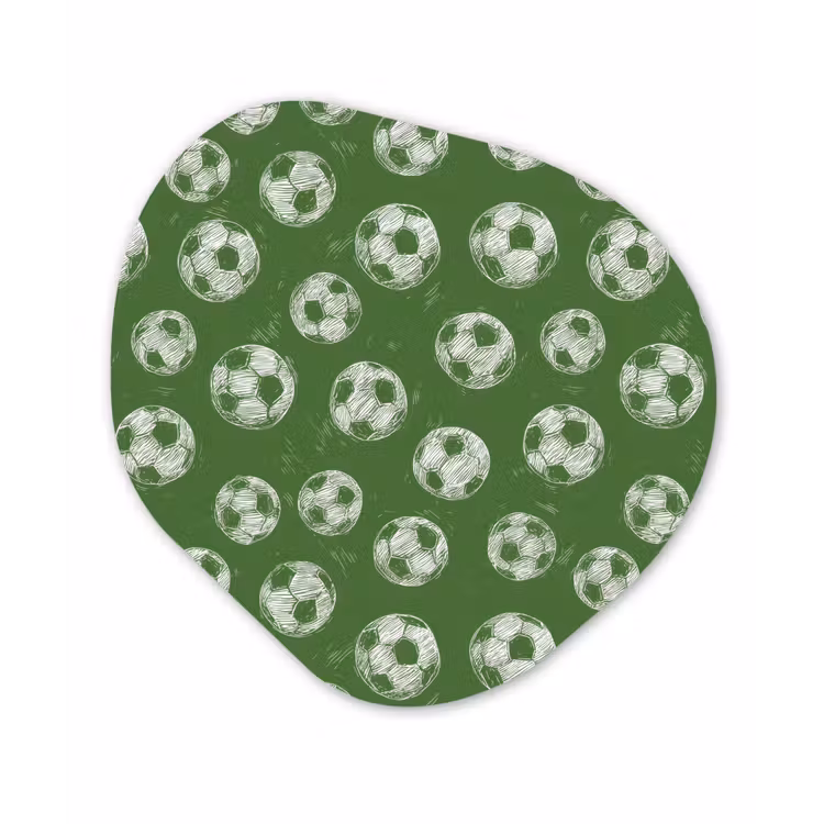 Organisch schilderij - Forex - Voetbal - Sport - Groen — 1