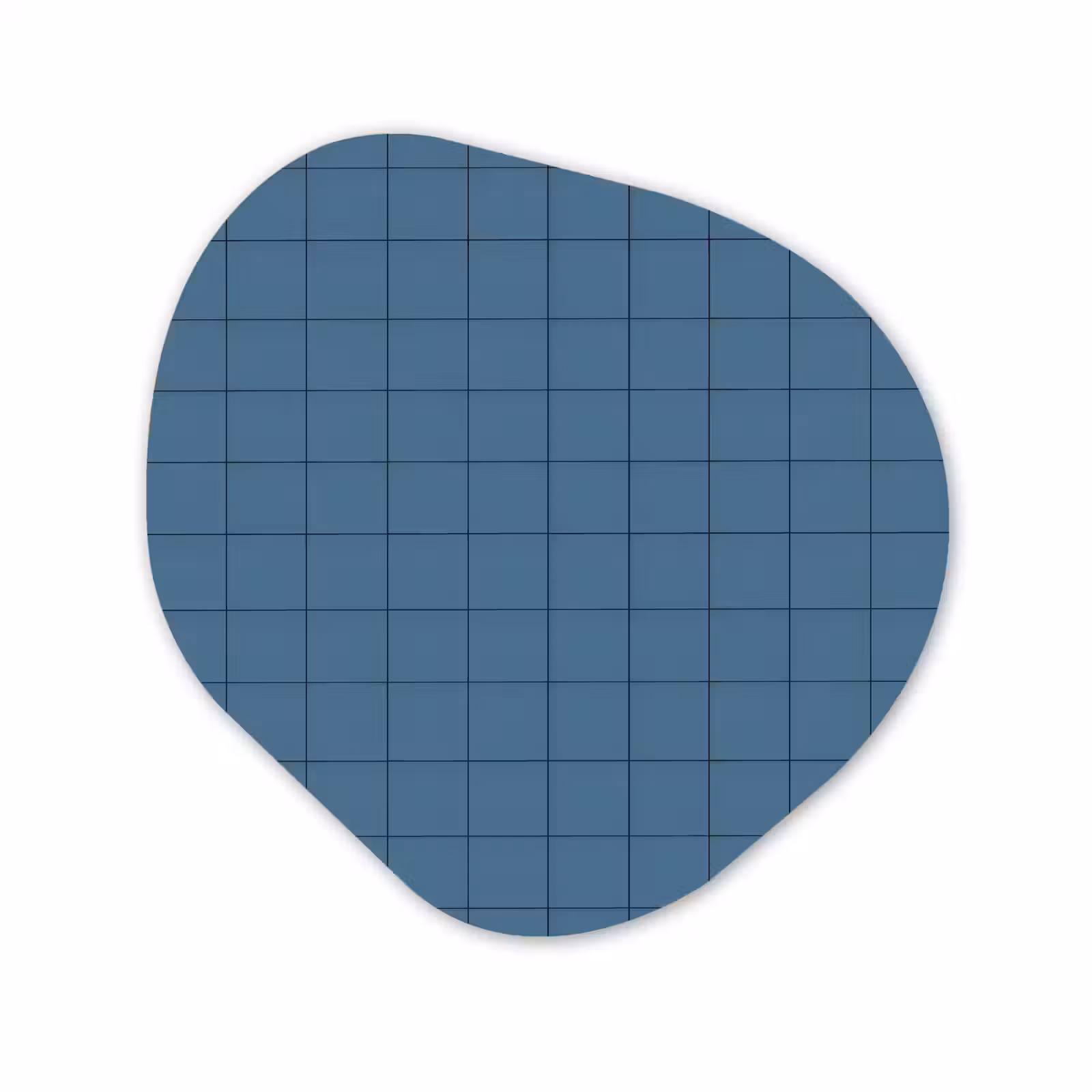 Organisch schilderij - Forex - Ruiten - Geometrisch - Blauw — 1