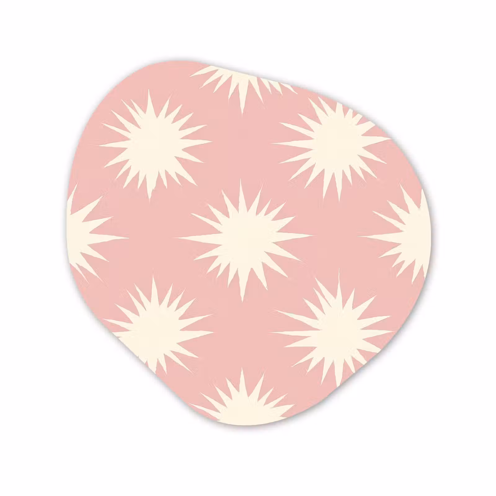 Organisch schilderij - Forex - Zonnen - Patroon - Roze — 1