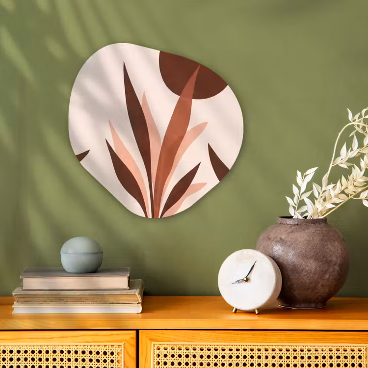 Organisch schilderij - Forex - Planten - Abstract - Natuur - Bruin — 2