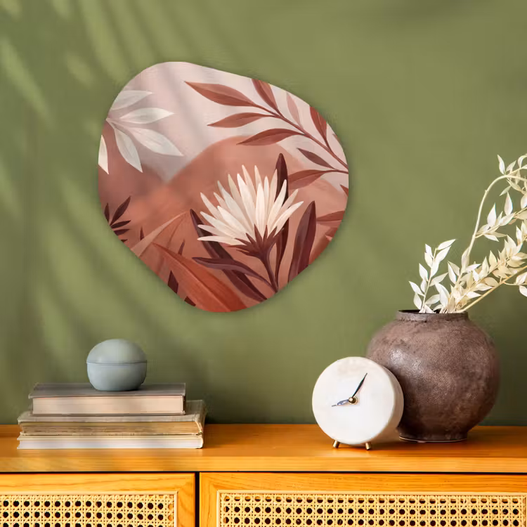 Organisch schilderij - Forex - Planten - Bladeren - Botanisch - Modern - Bruin — 2