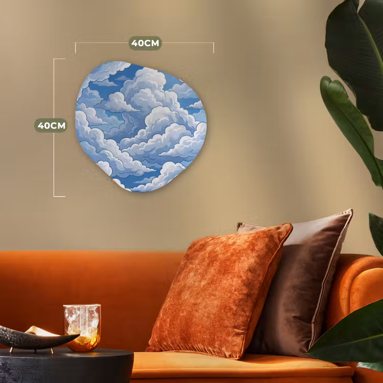 Organisch schilderij - Forex - Wolken - Hemel - Abstract - Wit — 4