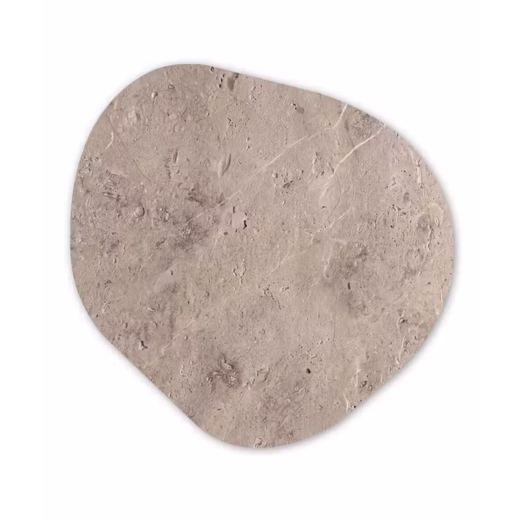 Organisch schilderij - Forex - Textuur - Steen - Patroon - Rustiek - Beige — 1