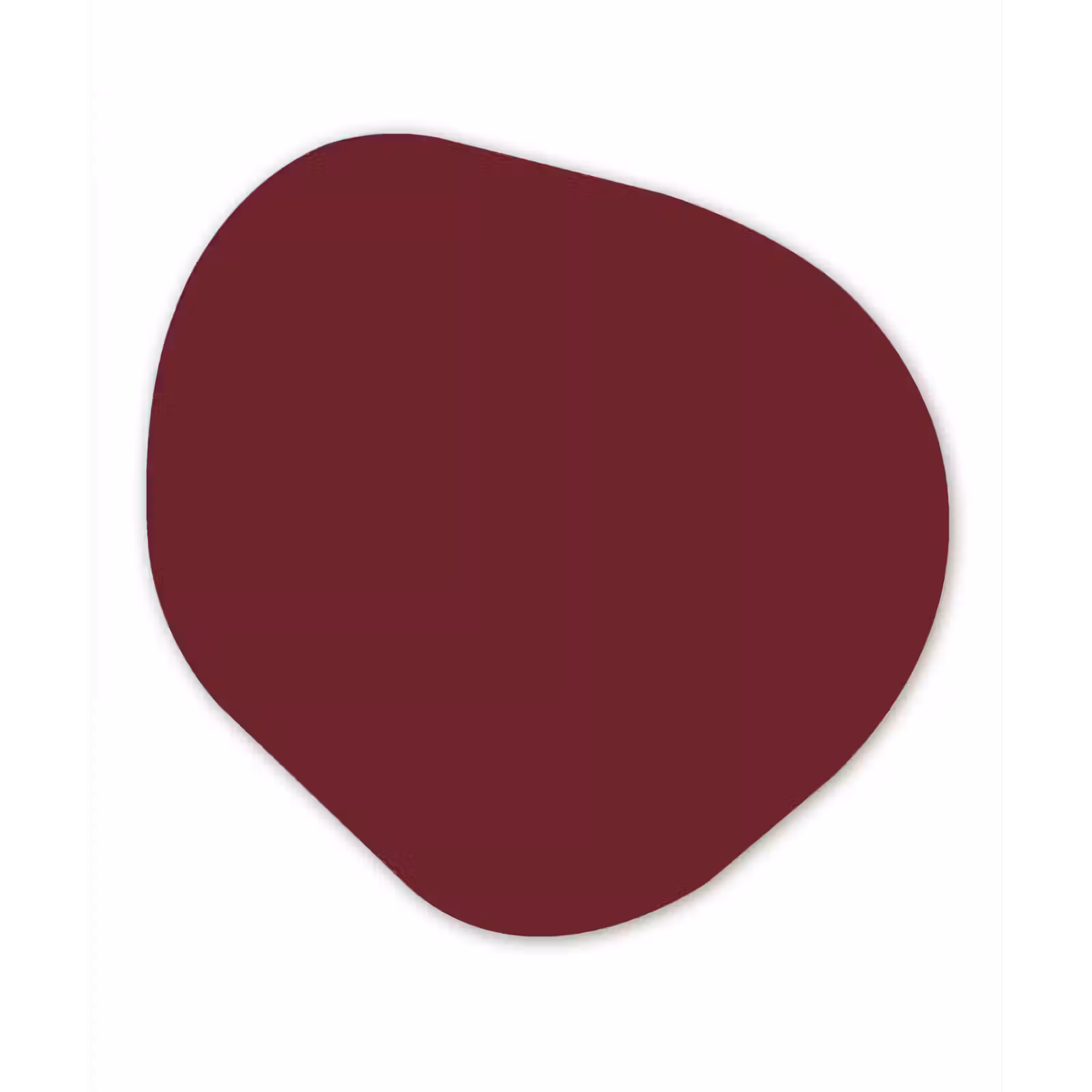 Organische vorm aluminium - Dark - Garnet - Rood — 1
