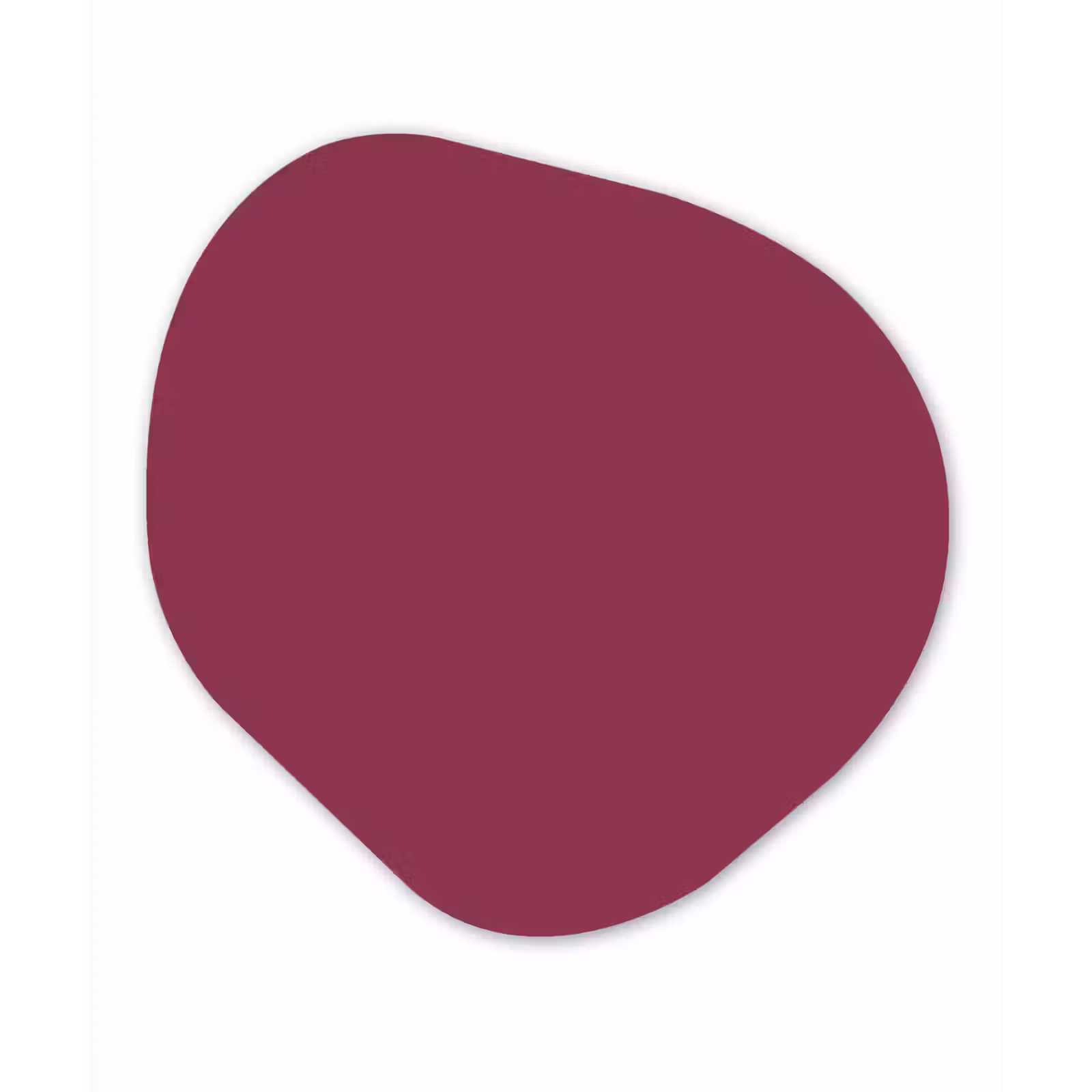 Organische vorm aluminium - Deep - Rasberry - Rood — 1