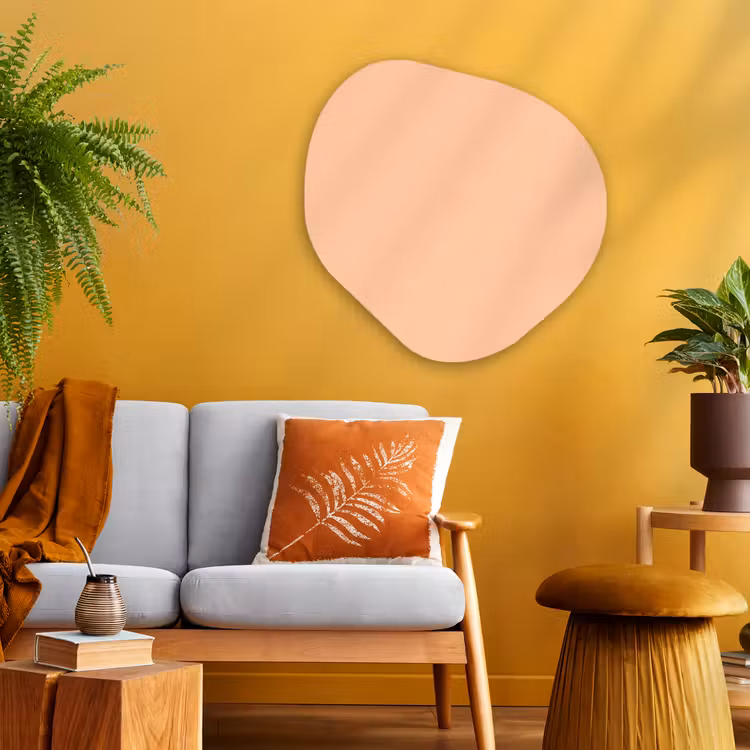 Organische vorm aluminium - Apricot - Blush - Nude — 3
