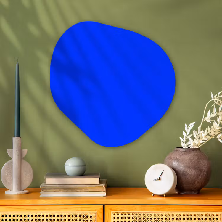 Organische vorm aluminium - Electric - Blue - Blauw — 2