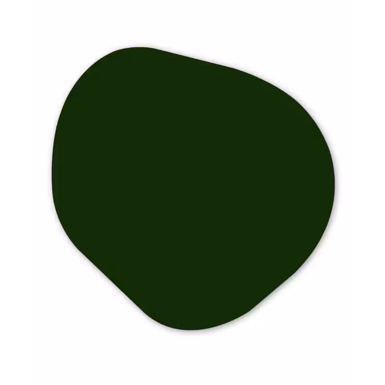 Organische vorm aluminium - Forest - Green - Groen — 1