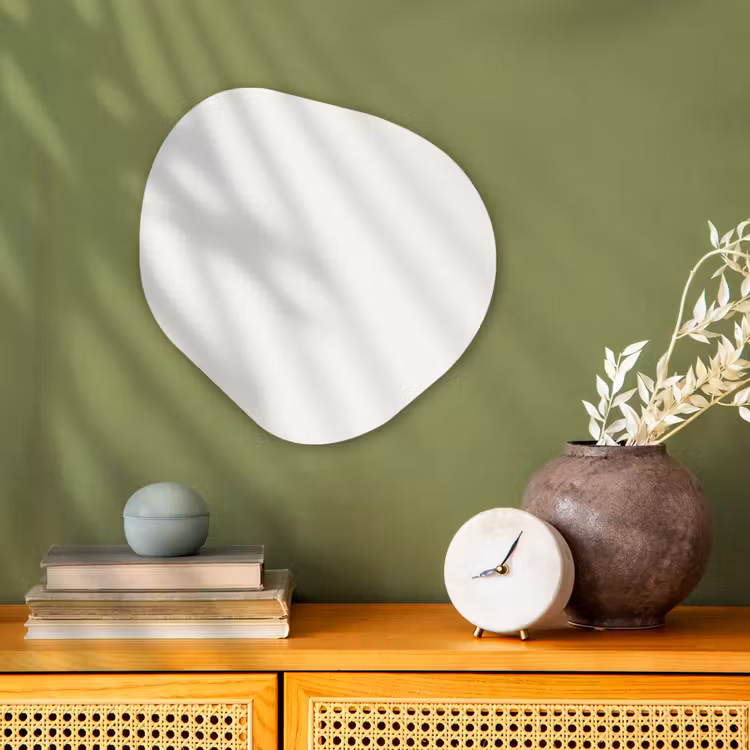 Organisch schilderij - Forex - Pure - Alabaster - Wit — 2