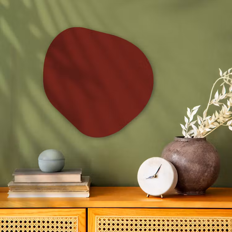 Organisch schilderij - Forex - Rustic - Terracotta - Rood — 2