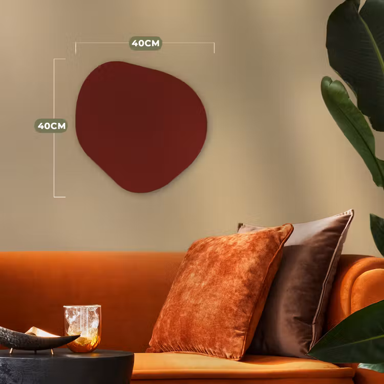 Organisch schilderij - Forex - Rustic - Terracotta - Rood — 4