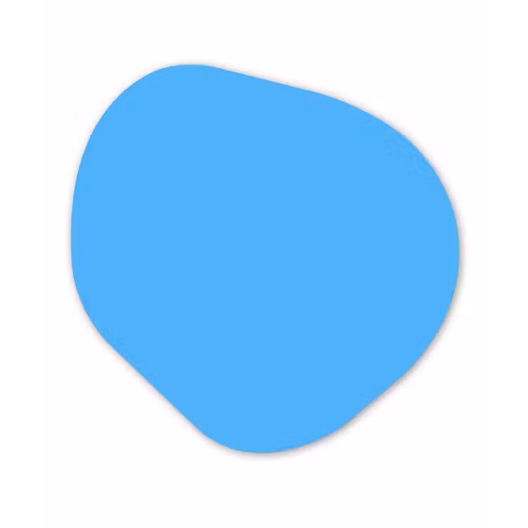 Organisch schilderij - Forex - Sky - Blue - Blauw — 1