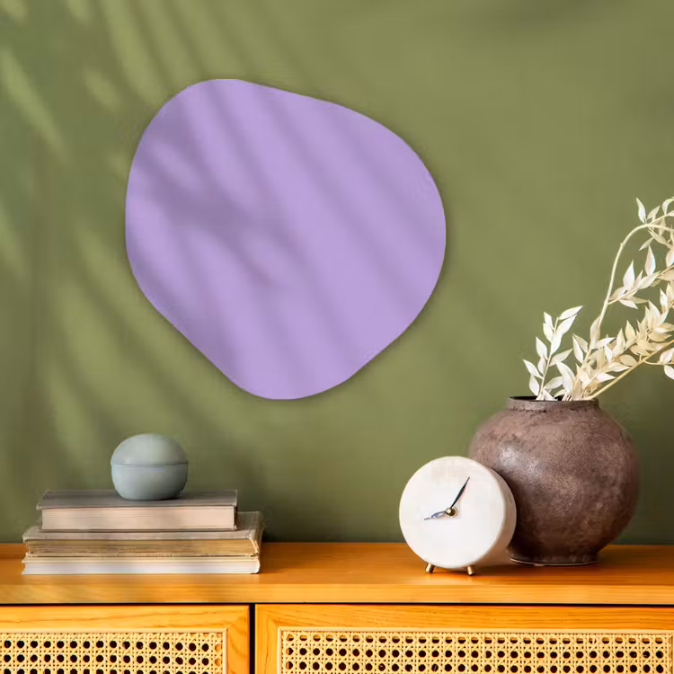 Organisch schilderij - Forex - Soft - Lavender - Paars — 2