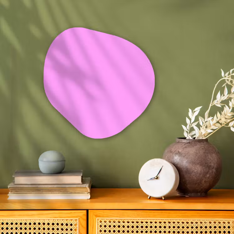 Organisch schilderij - Forex - Soft - Lavender - Roze — 2