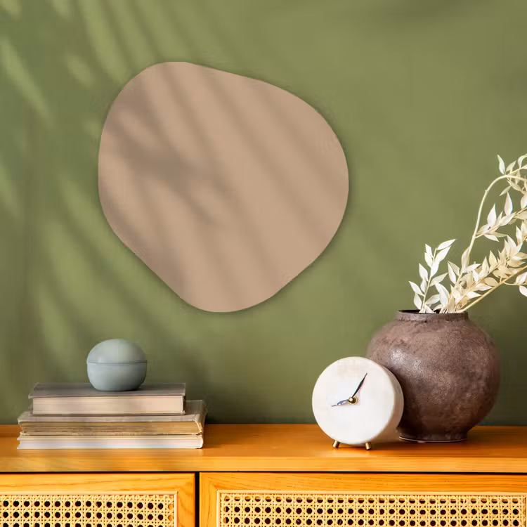 Organisch schilderij - Forex - Soft - Taupe - Bruin — 2