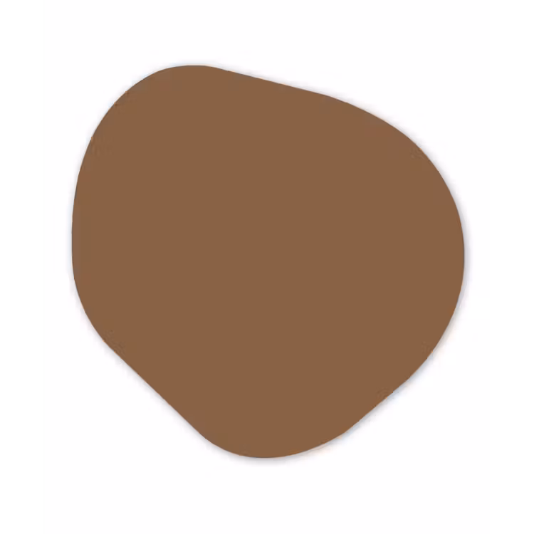 Organisch schilderij - Forex - Soft - Walnut - Bruin — 1