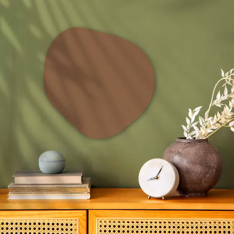 Organisch schilderij - Forex - Soft - Walnut - Bruin — 2
