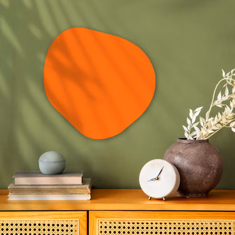 Organisch schilderij - Forex - Spiced - Pumpkin - Oranje — 2
