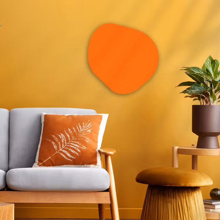 Organisch schilderij - Forex - Spiced - Pumpkin - Oranje — 3