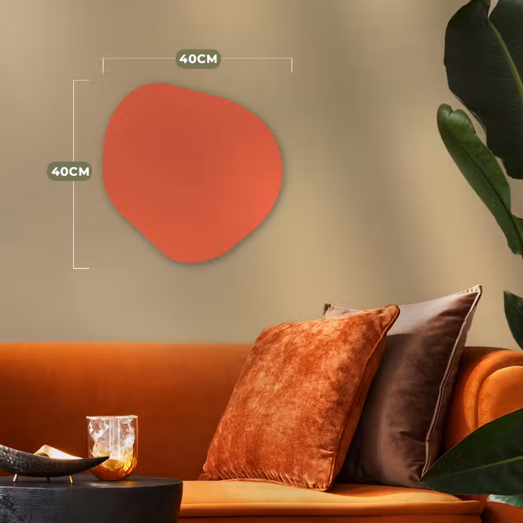 Organisch schilderij - Forex - Sunset - Salmon - Oranje — 4