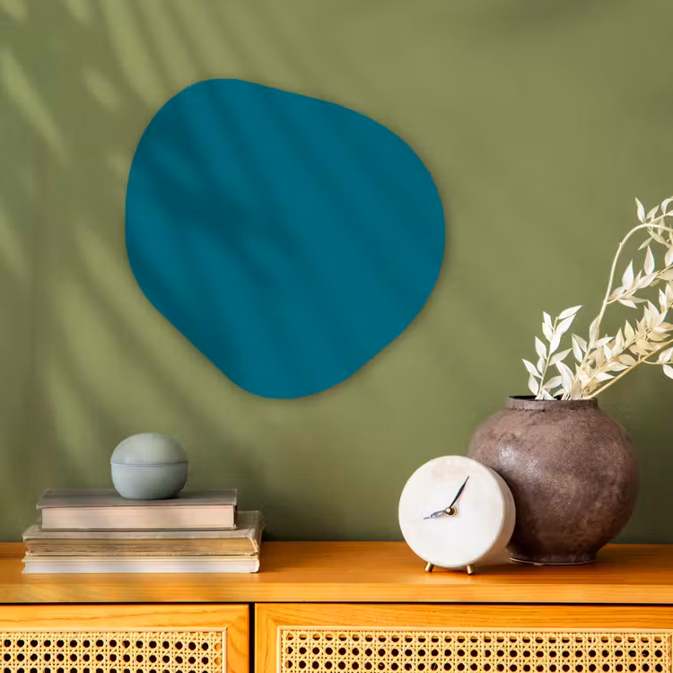 Organisch schilderij - Forex - Tropical - Peacock - Blauw — 2