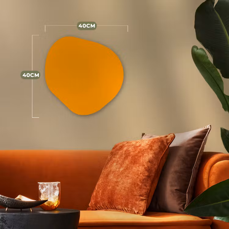 Organisch schilderij - Forex - Warm - Ochre - Oranje — 4