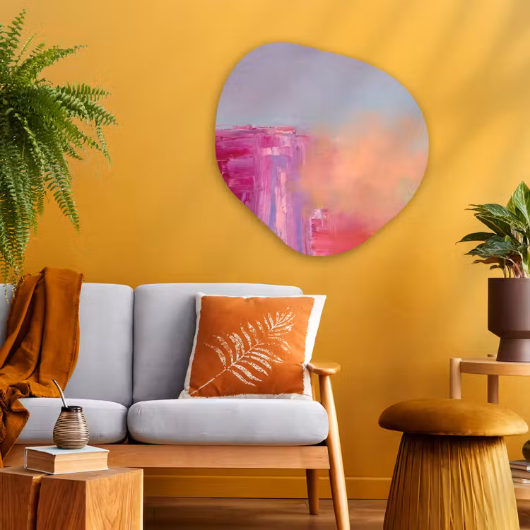 Organische vorm aluminium - Abstract - Kleuren - Modern - Roze — 3