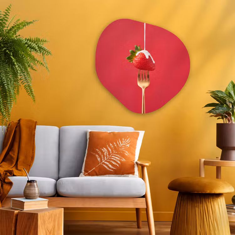 Organisch schilderij - Glas - Fruit - Room - Modern — 3