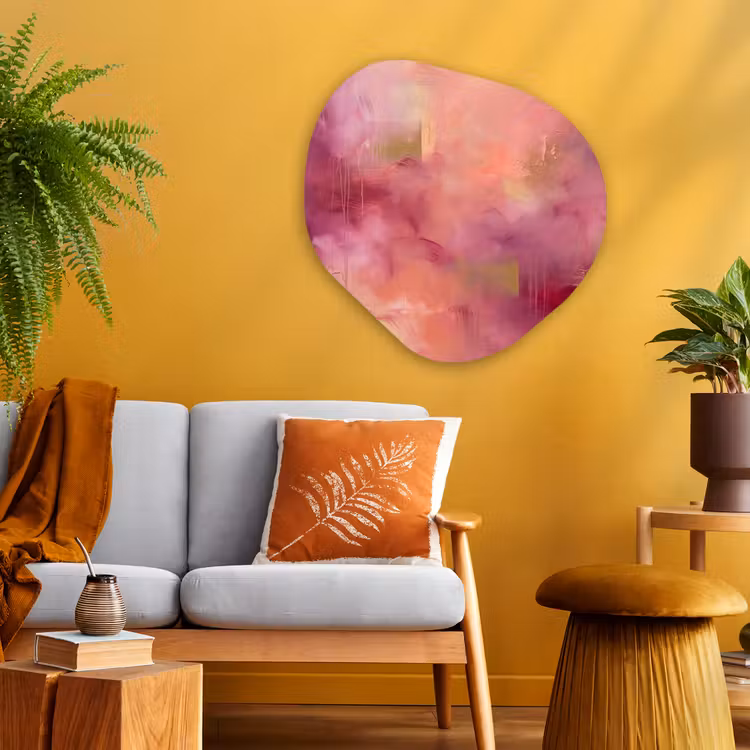 Organische vorm aluminium - Abstract - Kleuren - Modern - Roze - Paars — 3
