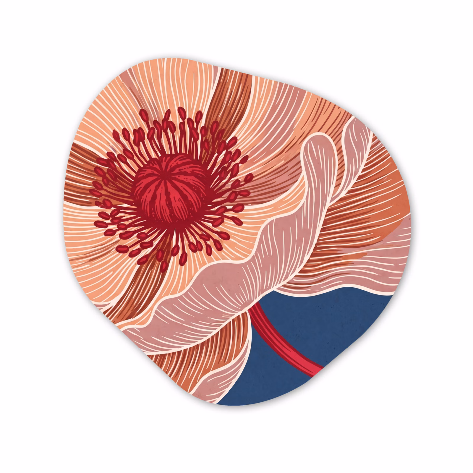 Organische vorm aluminium - Bloemen - Modern - Abstract — 1