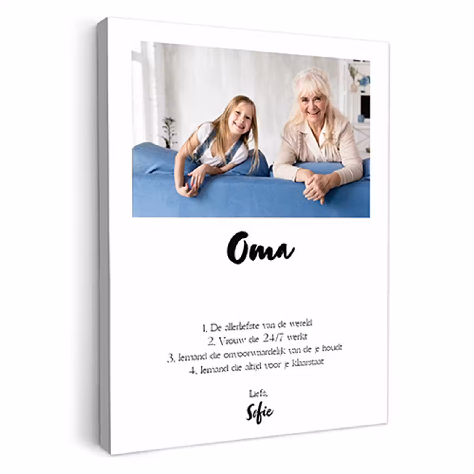 Canvas - Oma betekenis — 1