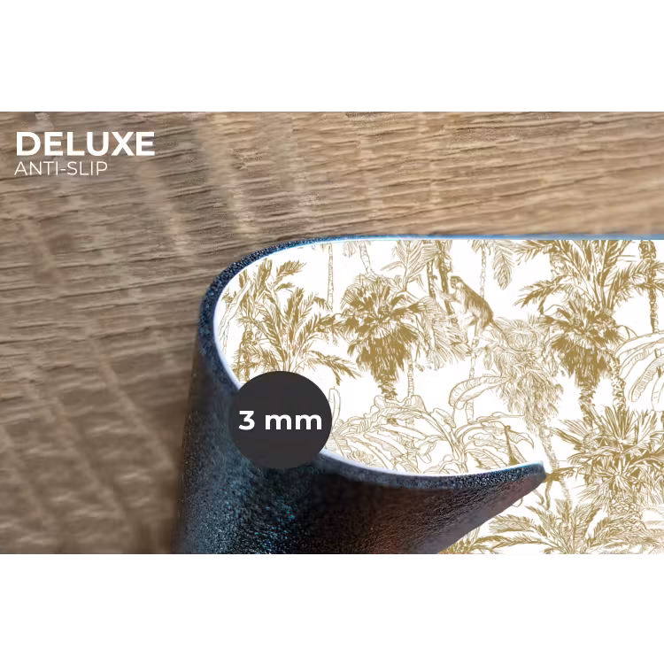 Placemat - 6 stuks - Apen - Jungle - Abstract - Beige — 4