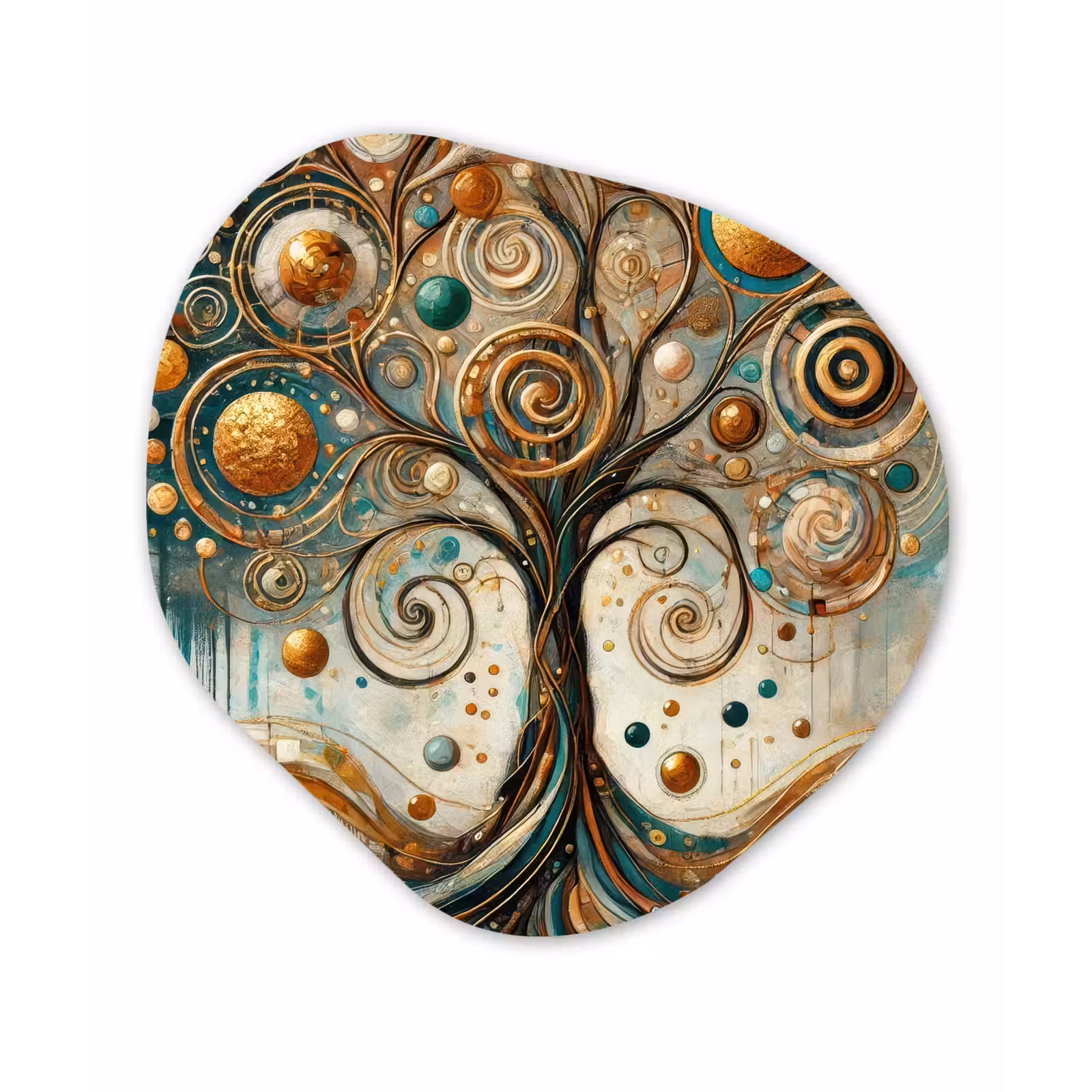 Organisch schilderij - Forex - Levensboom - Boom - Abstract - Modern — 1