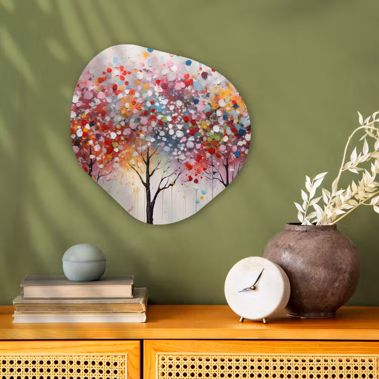 Organisch schilderij - Forex - Kunst - Bomen - Natuur - Acryl — 2