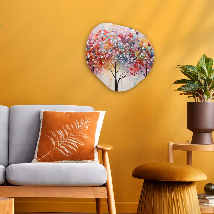Organisch schilderij - Forex - Kunst - Bomen - Natuur - Acryl — 3