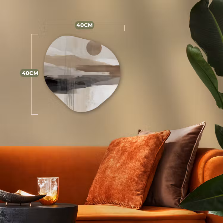 Organisch schilderij - Forex - Minimalistisch - Landschap - Dimensie — 4