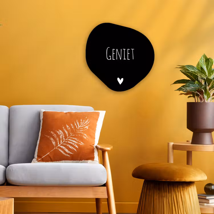Organisch schilderij - Forex - Spreuken - Quotes - Geniet — 3