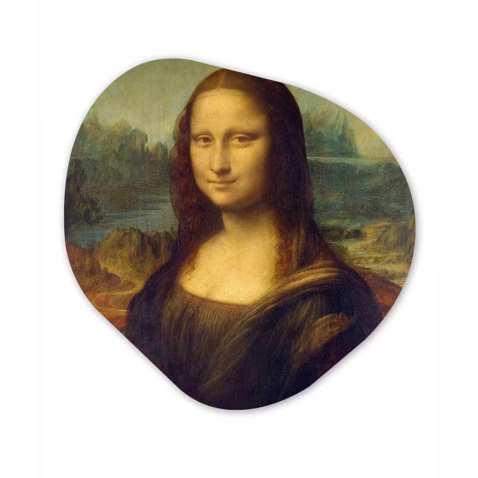 Organisch schilderij - Forex - Mona Lisa - Leonardo da Vinci — 1