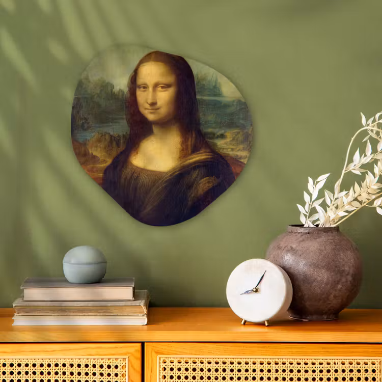 Organisch schilderij - Forex - Mona Lisa - Leonardo da Vinci — 2