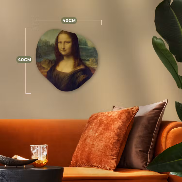 Organisch schilderij - Forex - Mona Lisa - Leonardo da Vinci — 4