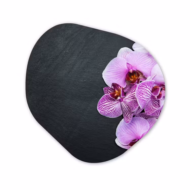 Organisch schilderij - Forex - Orchidee - Bloemen - Roze - Flora — 1