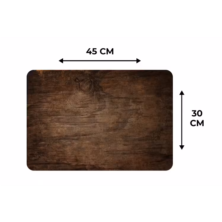 Placemat - 6 stuks - Antiek Schuurhout — 3