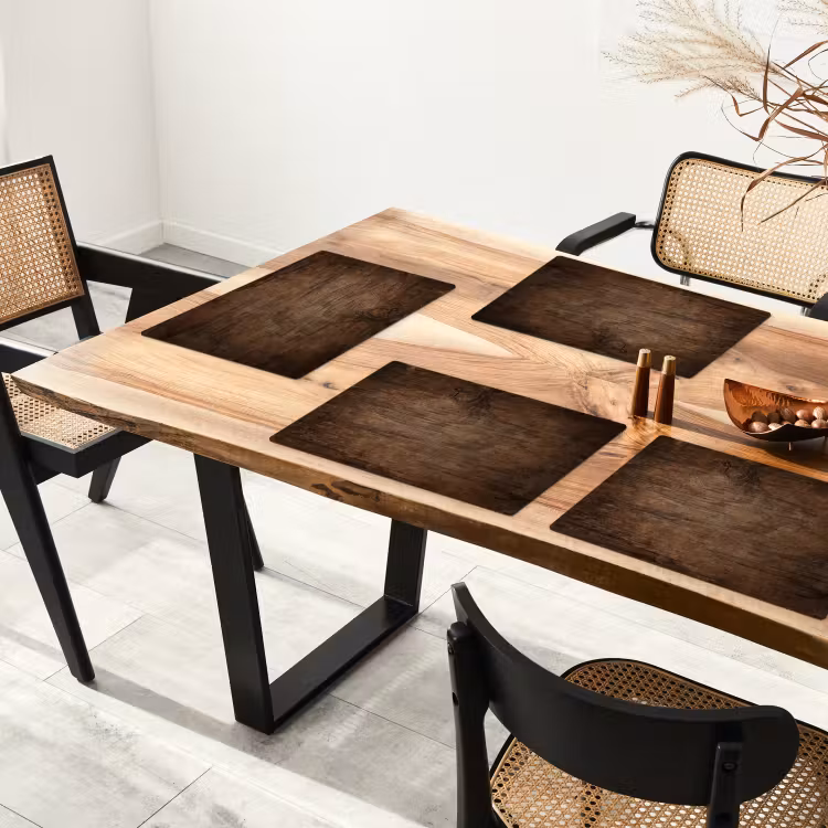 Placemat - 6 stuks - Antiek Schuurhout — 5