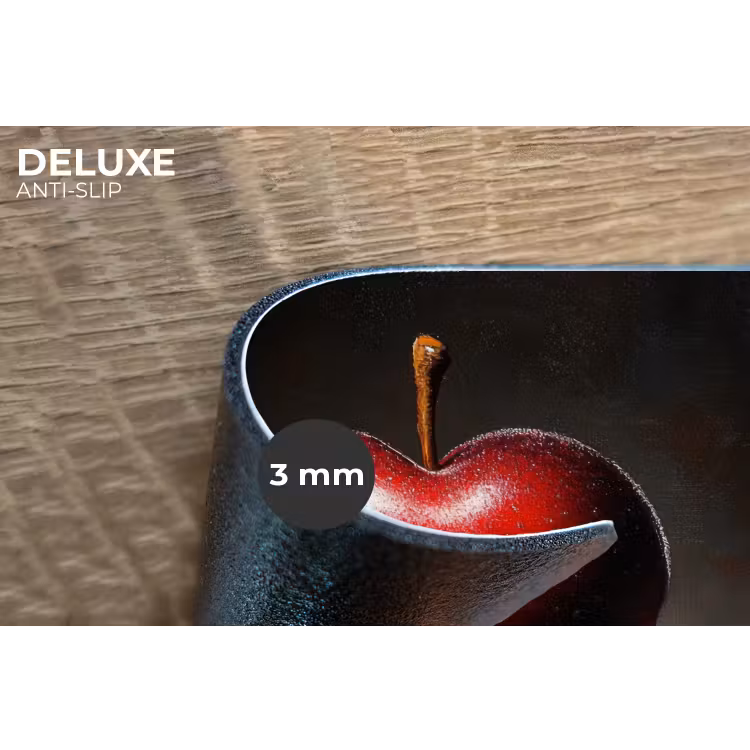Placemat - 6 stuks - Apple - Hart - Rood — 4