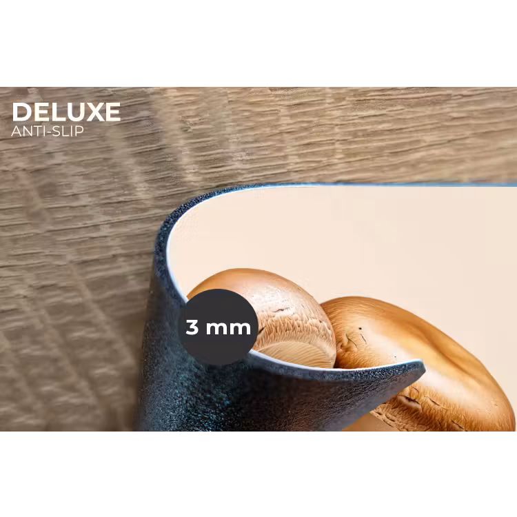 Placemat - 6 stuks - Champignons - Zacht - Beige — 4
